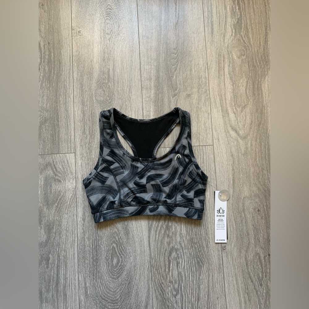 NEW Head Black Sports Bra
